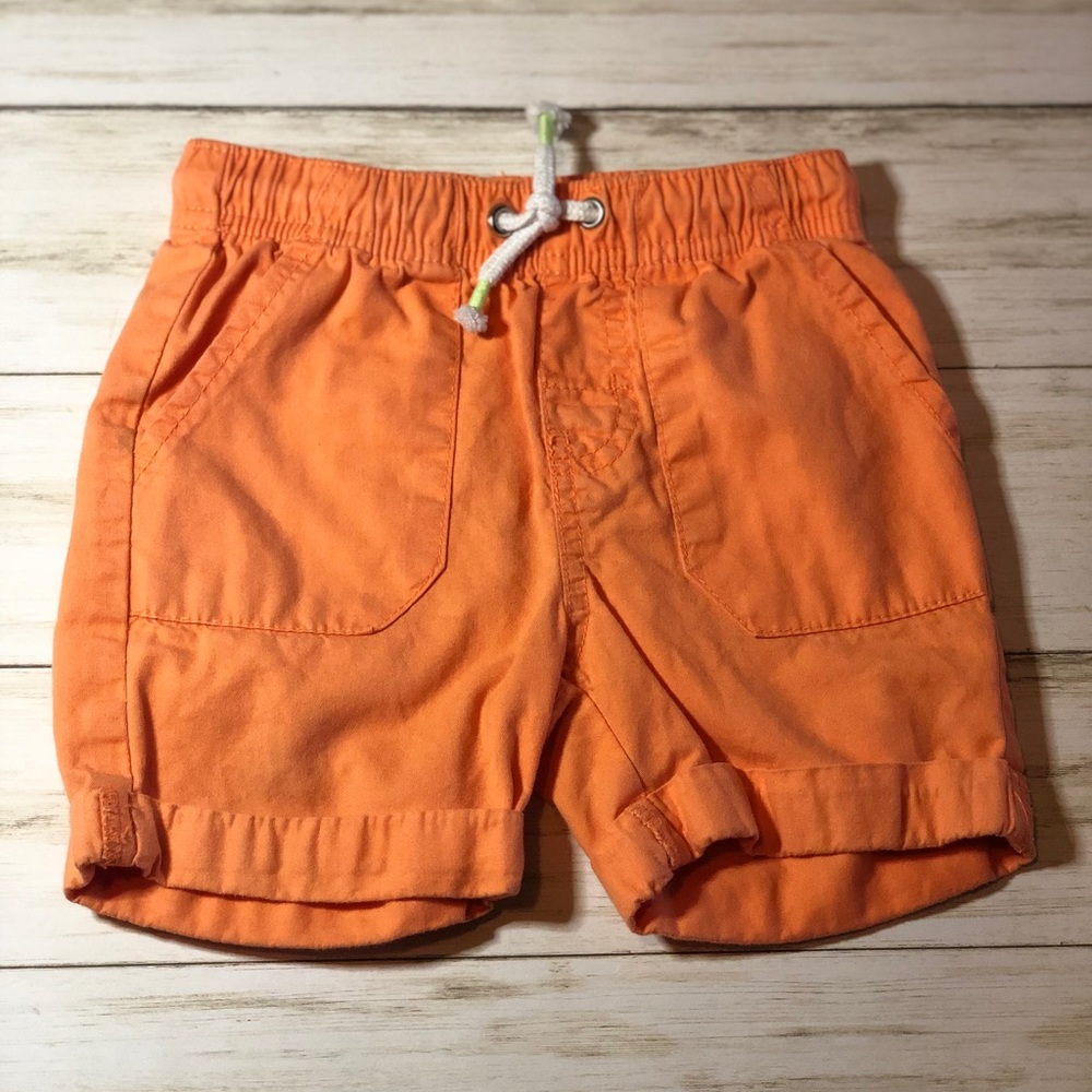 Cat & Jack Orange Shorts - 18 Months